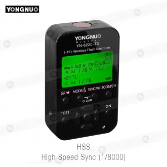 Radio Sincronizacion YN 622 TX HSS para Canon